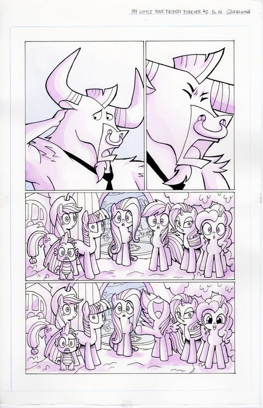 Original Art: MLP Friends Forever #10 Pg 6