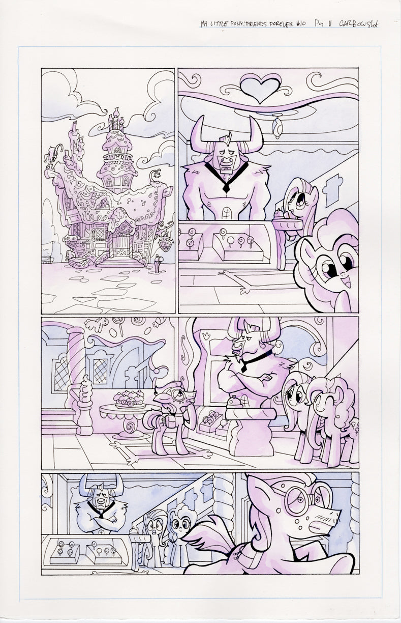 Original Art: MLP Friends Forever #10 Pg 11