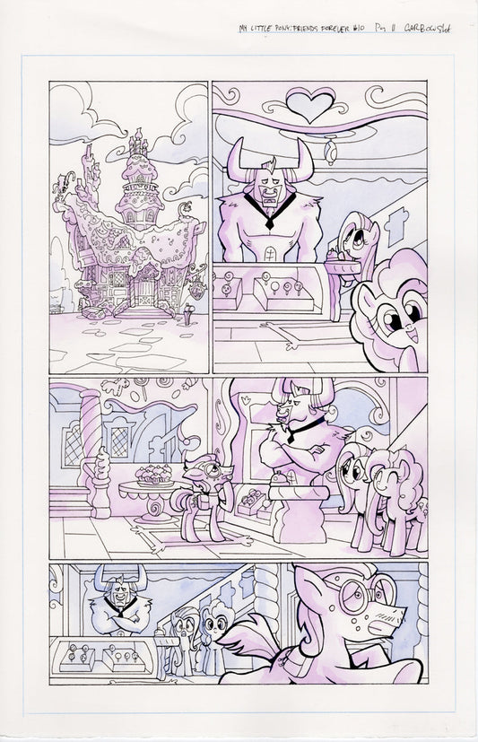 Original Art: MLP Friends Forever #10 Pg 11