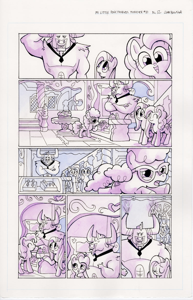 Original Art: MLP Friends Forever #10 Pg 12
