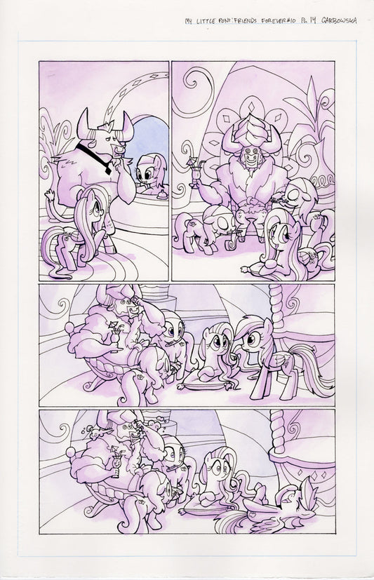 Original Art: MLP Friends Forever #10 Pg 14