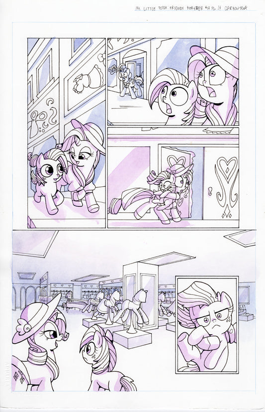 Original Art: MLP Friends Forever #13 Pg 14