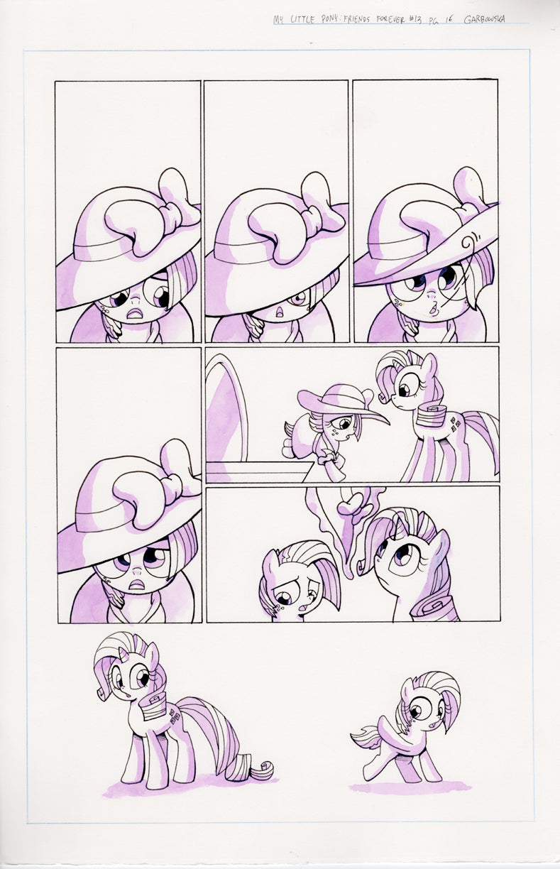 Original Art: MLP Friends Forever #13 Pg 16
