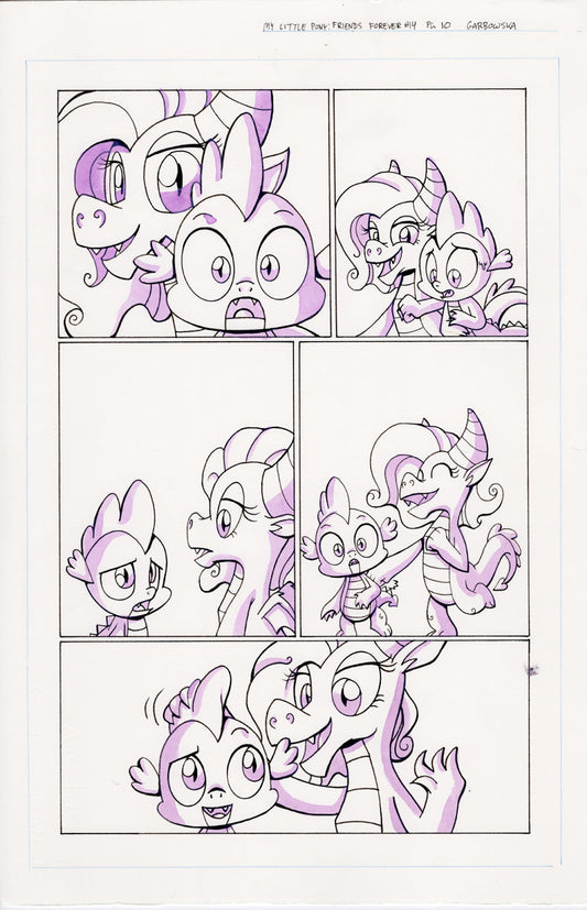 Original Art: MLP Friends Forever #14 Pg 10