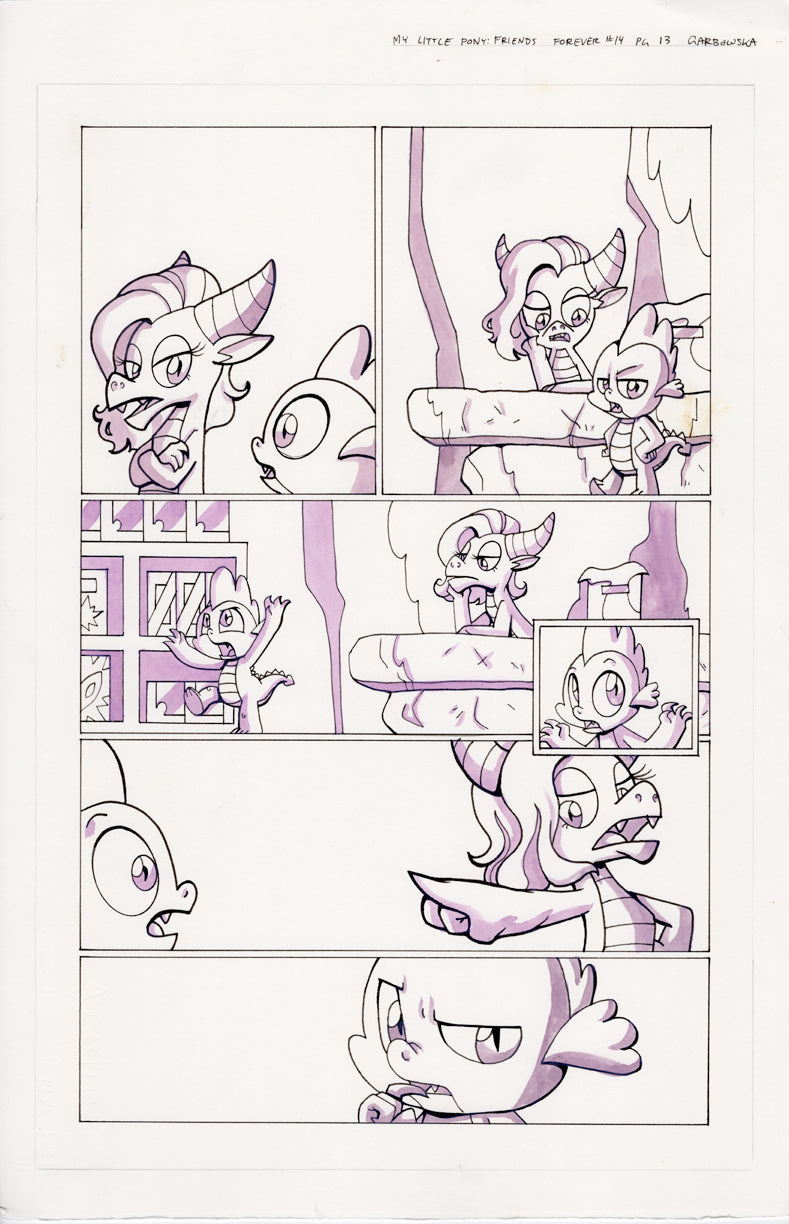 Original Art: MLP Friends Forever #14 Pg 13
