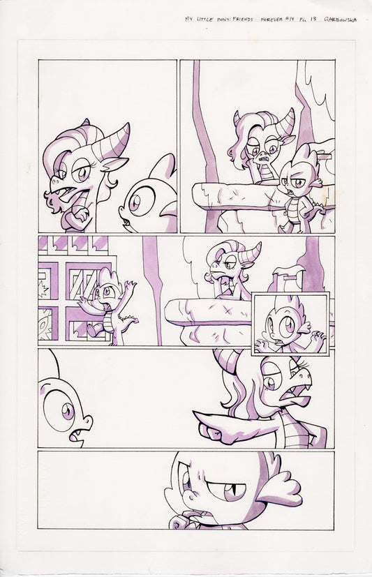 Original Art: MLP Friends Forever #14 Pg 13
