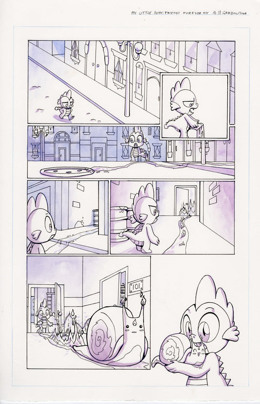 Original Art: MLP Friends Forever #14 Pg 18