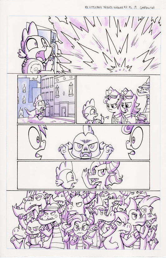 Original Art: MLP Friends Forever #14 Pg 19