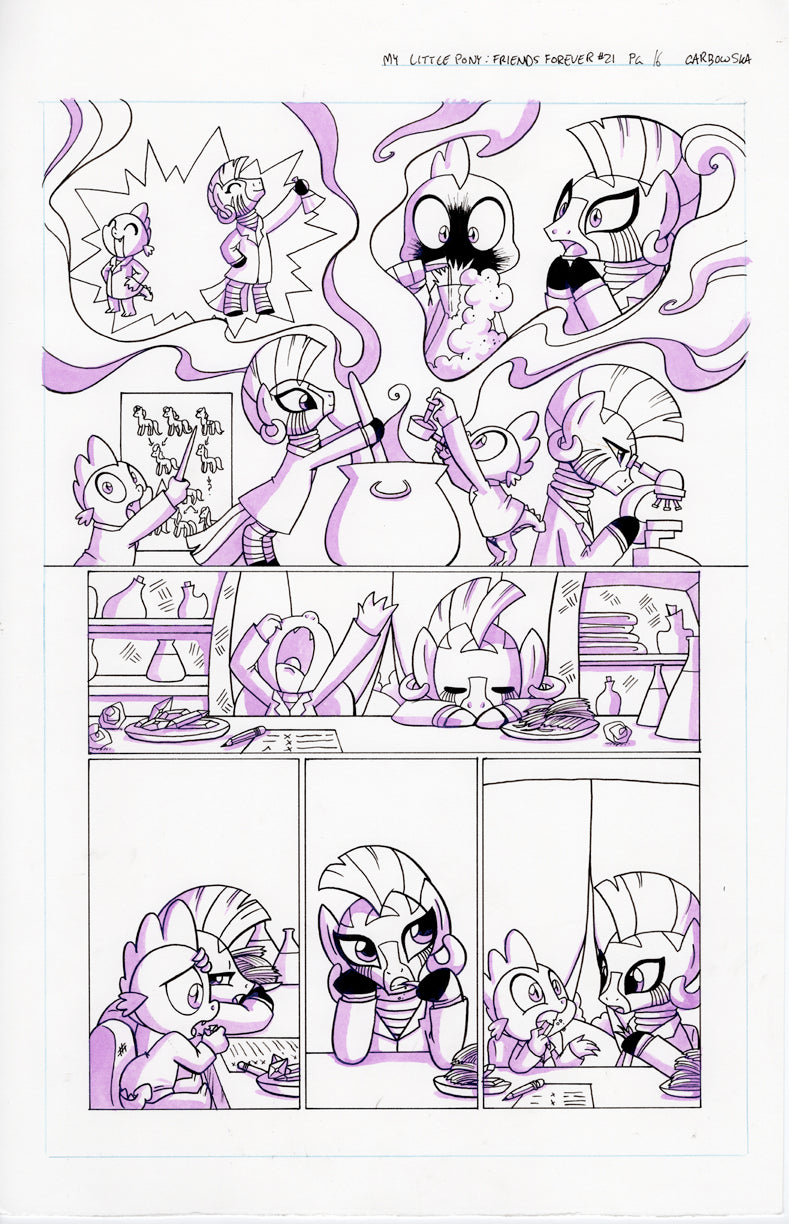 Original Art: MLP Friends Forever #21 Pg 16