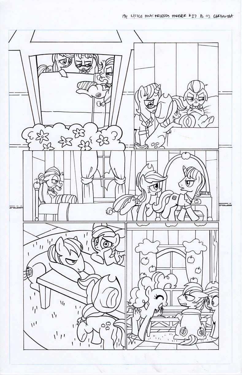 Original Art: MLP Friends Forever #27 Pg 3