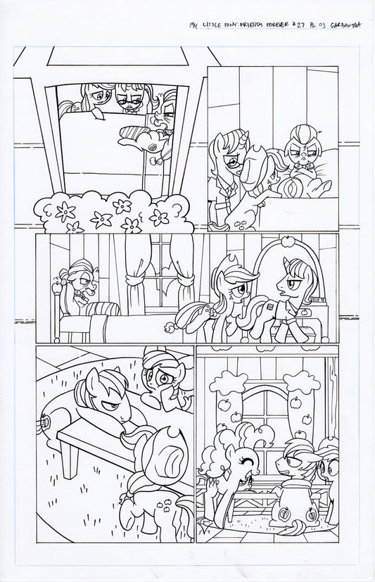 Original Art: MLP Friends Forever #27 Pg 3