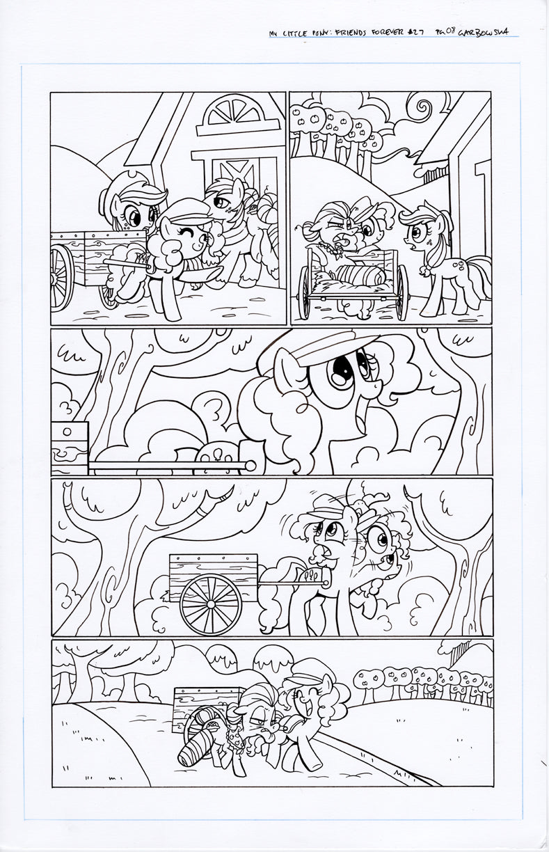 Original Art: MLP Friends Forever #27 Pg 8