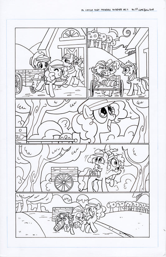 Original Art: MLP Friends Forever #27 Pg 8