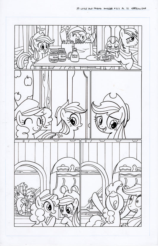 Original Art: MLP Friends Forever #27 Pg 12