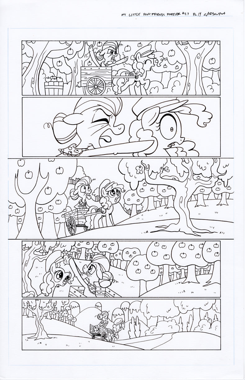 Original Art: MLP Friends Forever #27 Pg 14