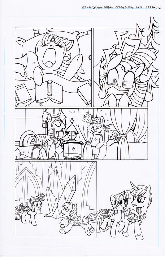 Original Art: MLP Friends Forever #30 Pg 10