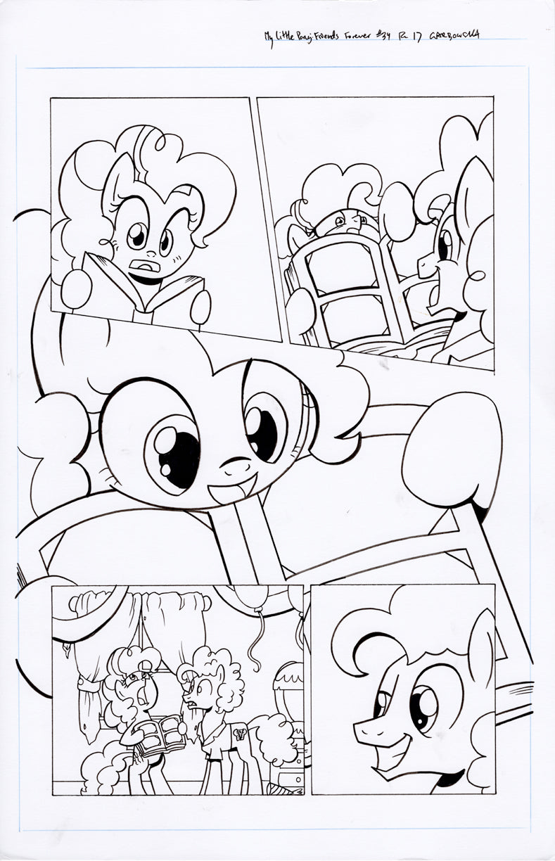 Original Art: MLP Friends Forever #34 Pg 17