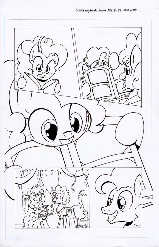 Original Art: MLP Friends Forever #34 Pg 17