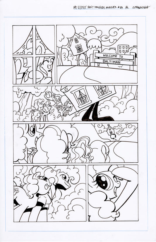 Original Art: MLP Friends Forever #34 Pg 20