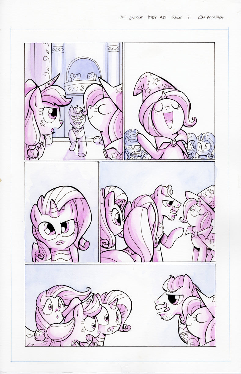 Original Art: My Little Pony #21 Pg 7