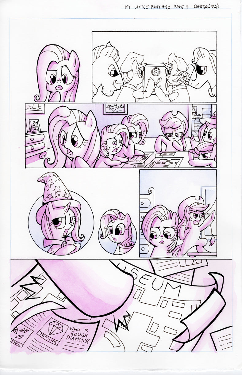 Original Art: My Little Pony #22 Pg 11