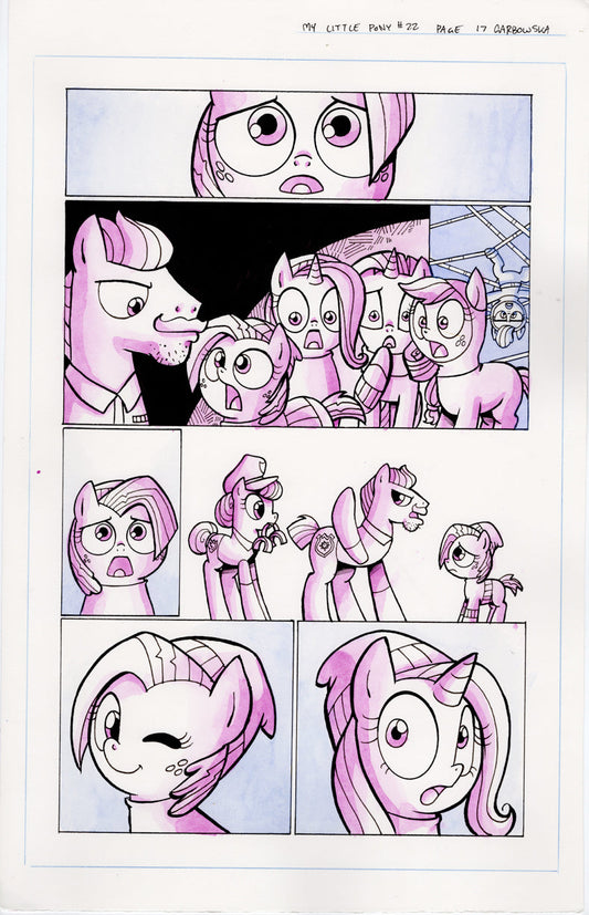 Original Art: My Little Pony #22 Pg 17
