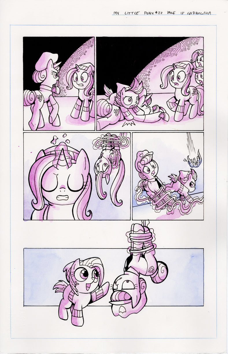 Original Art: My Little Pony #22 Pg 18