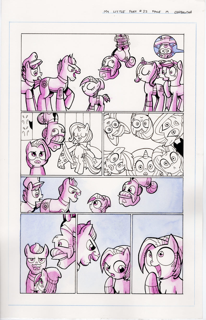 Original Art: My Little Pony #22 Pg 19