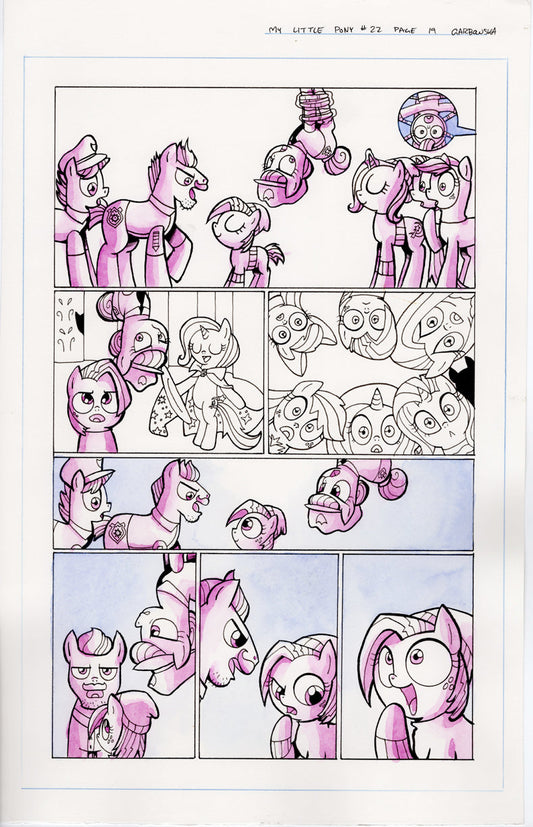 Original Art: My Little Pony #22 Pg 19