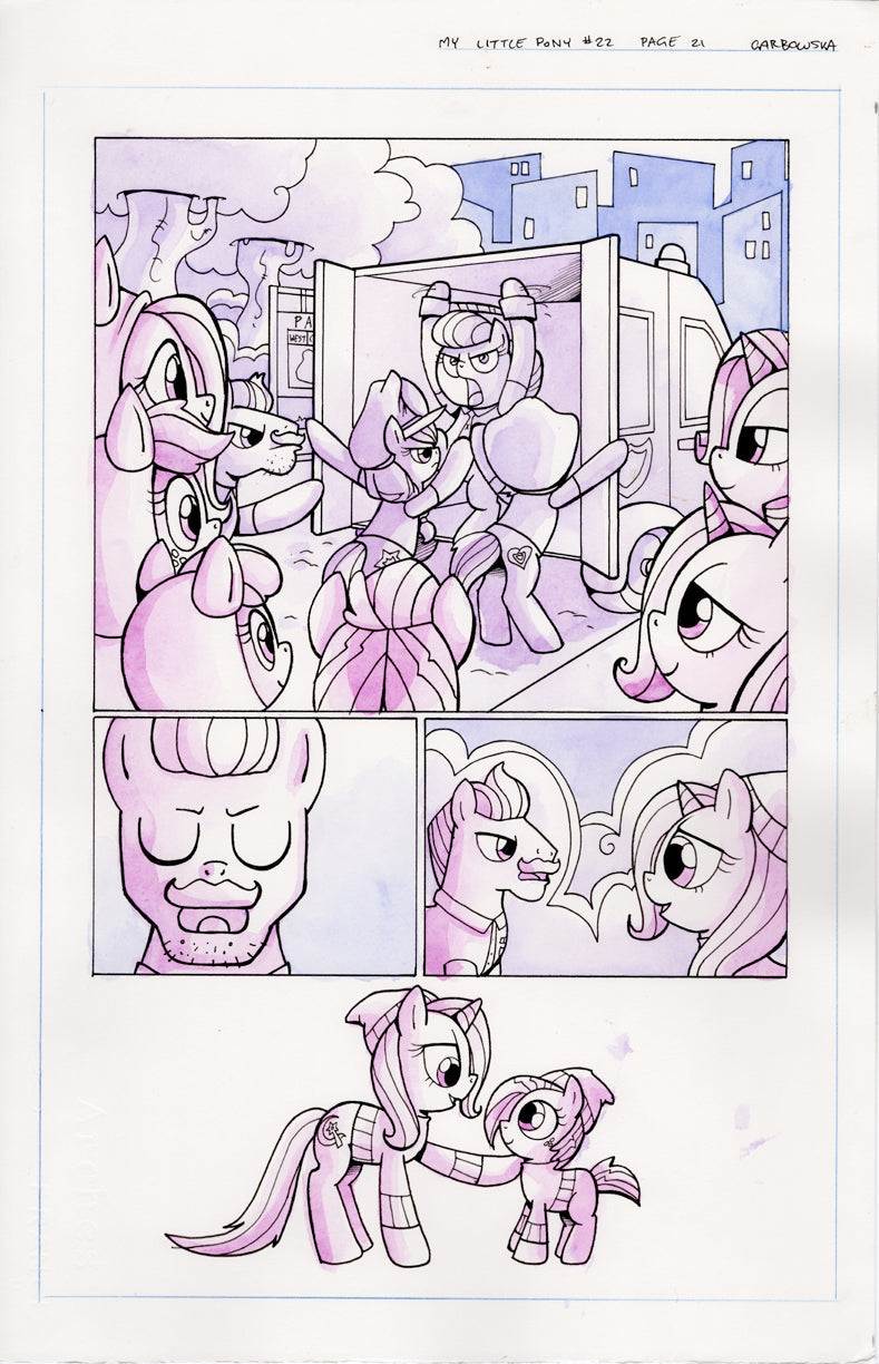 Original Art: My Little Pony #22 Pg 21