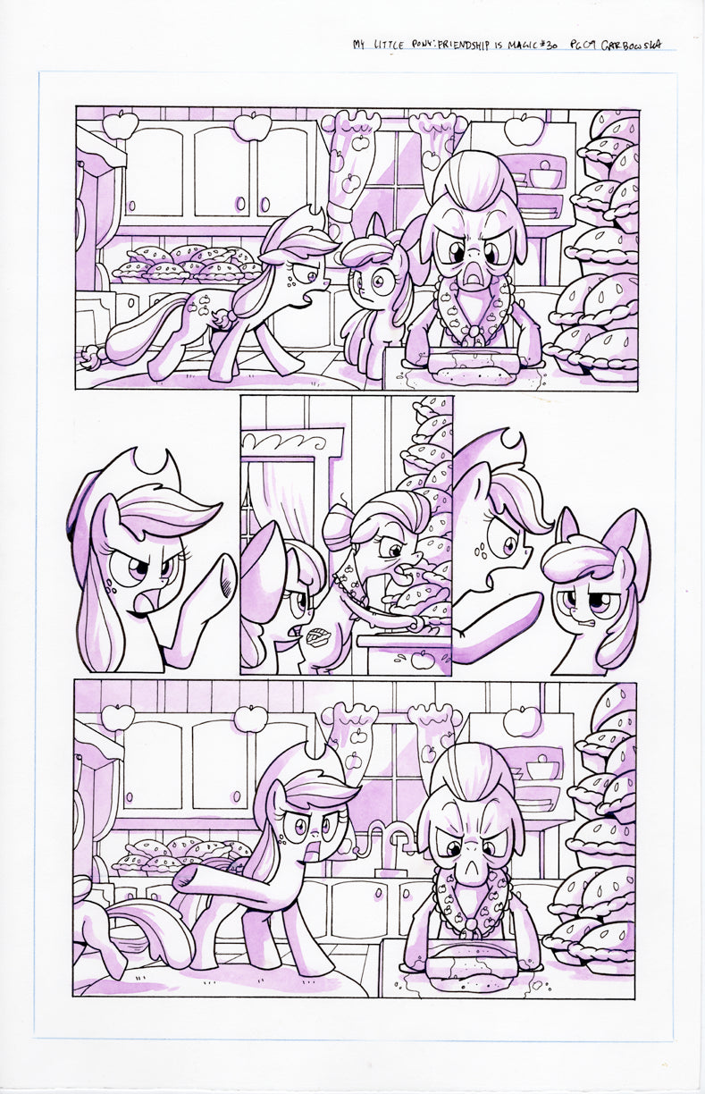 Original Art: MLP Friendship is Magic #30 Pg 09
