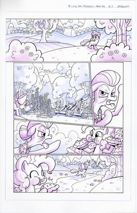 Original Art: MLP Friendship is Magic #30 Pg 11