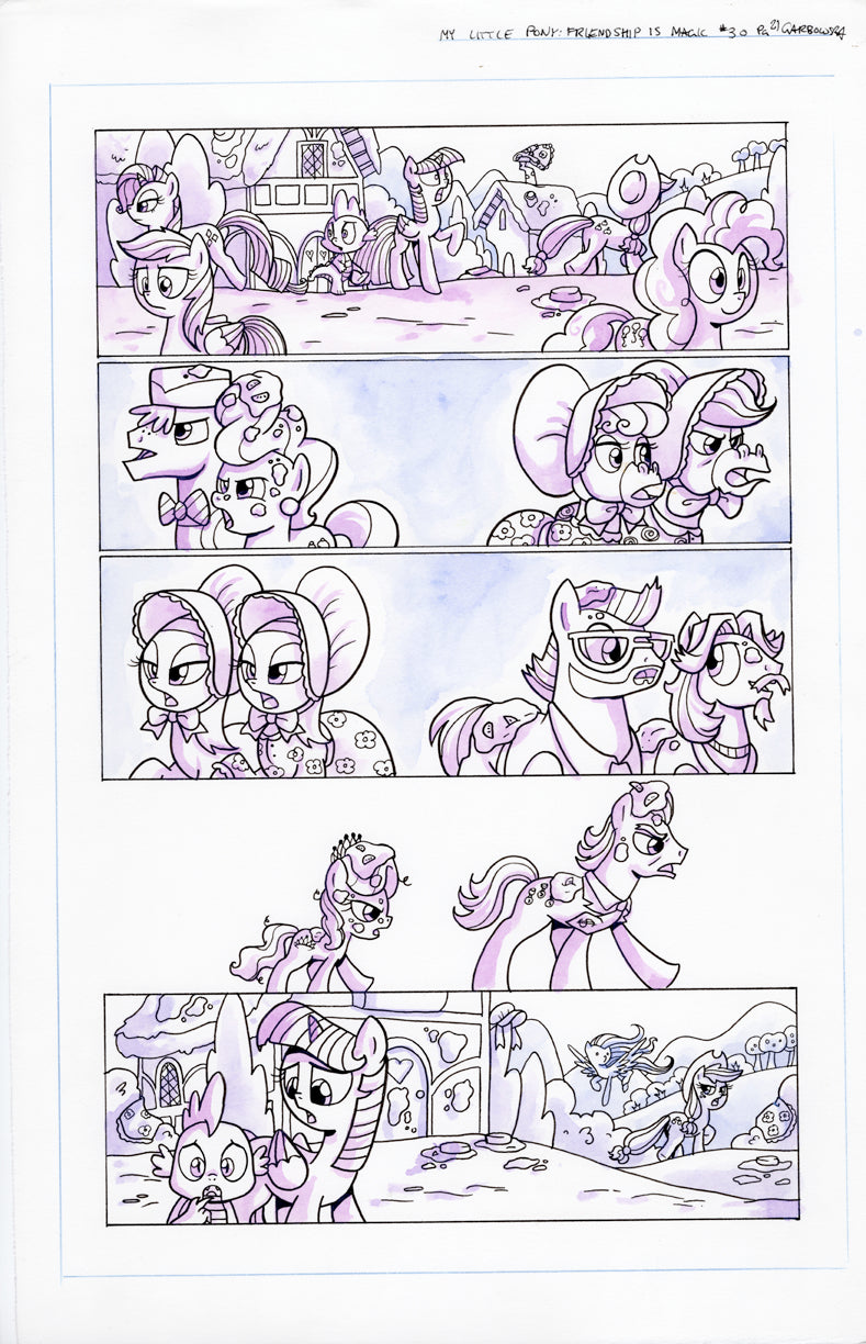 Original Art: MLP Friendship is Magic #30 Pg 21