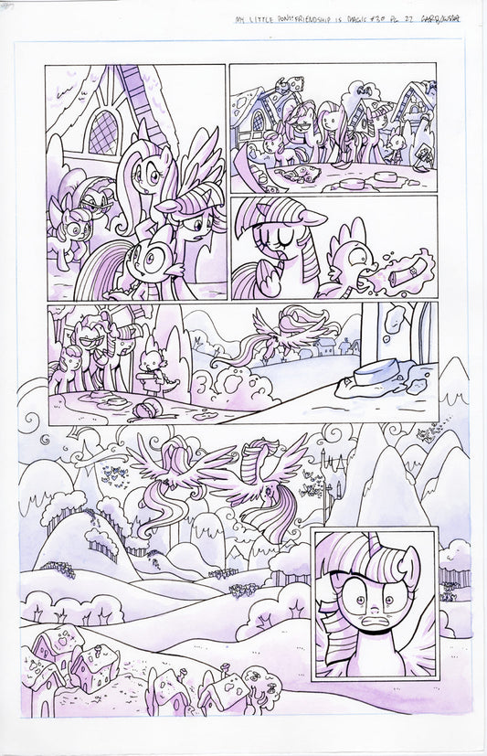 Original Art: MLP Friendship is Magic #30 Pg 22