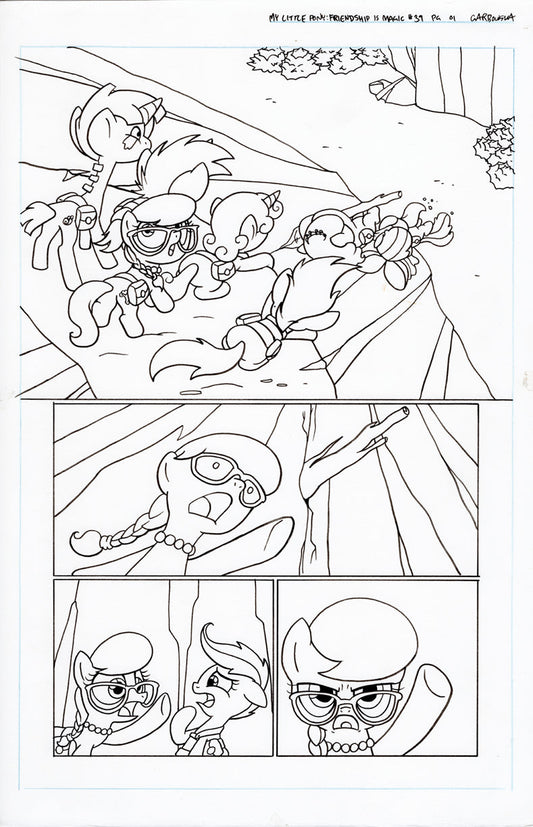 Original Art: MLP Friendship is Magic #39 Pg 01