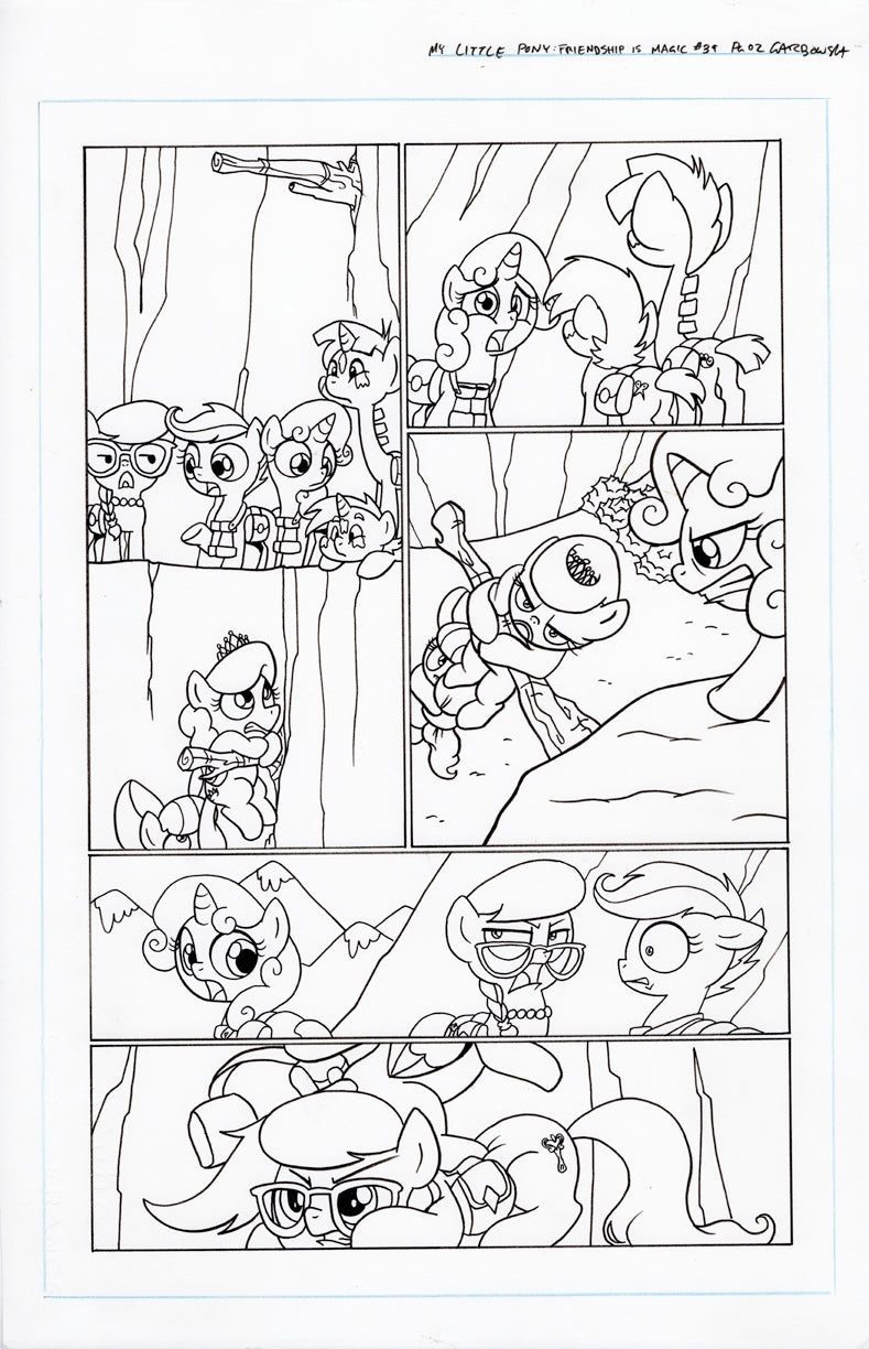 Original Art: MLP Friendship is Magic #39 Pg 02