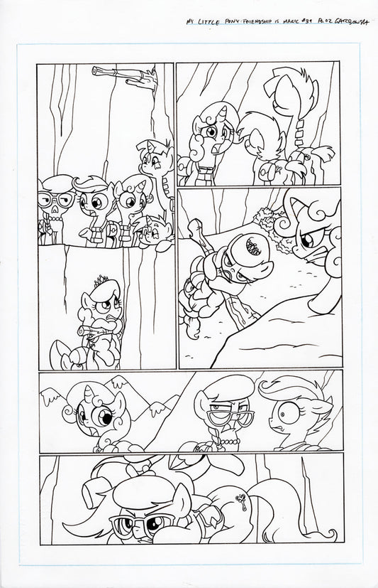 Original Art: MLP Friendship is Magic #39 Pg 02