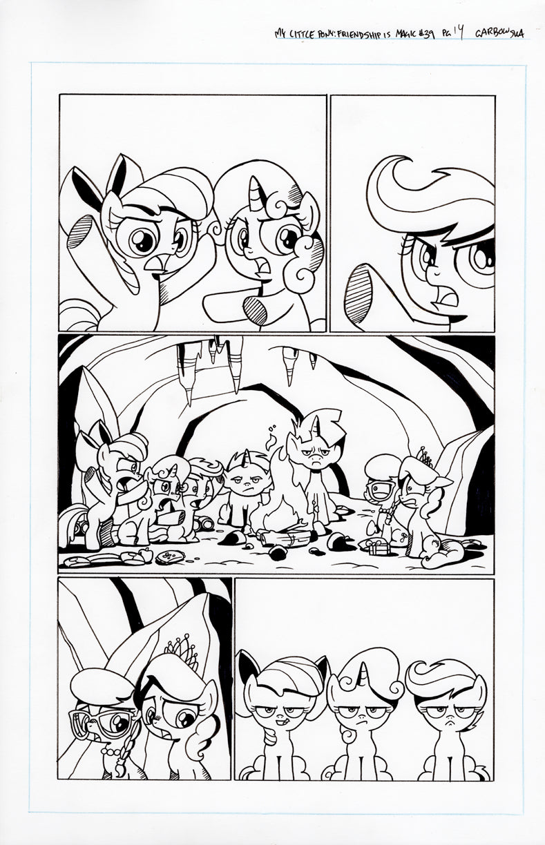 Original Art: MLP Friendship is Magic #39 Pg 14