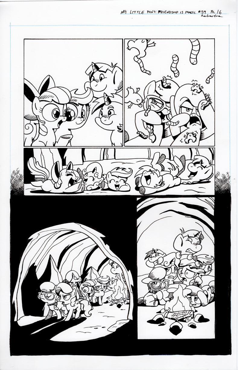 Original Art: MLP Friendship is Magic #39 Pg 16