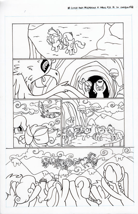 Original Art: MLP Friendship is Magic #39 Pg 20
