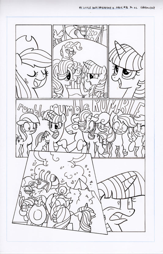 Original Art: MLP Friendship is Magic #46 Pg 02