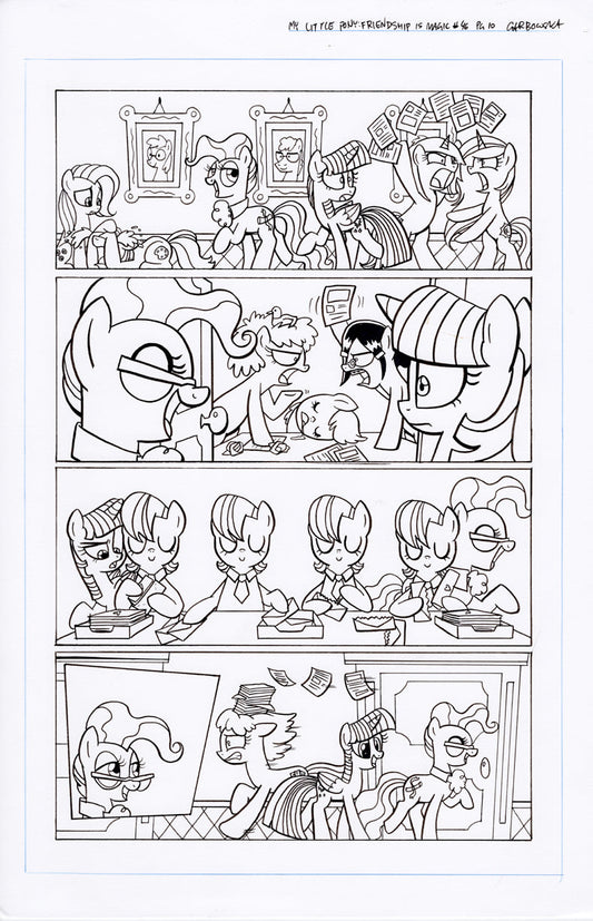 Original Art: MLP Friendship is Magic #46 Pg 10