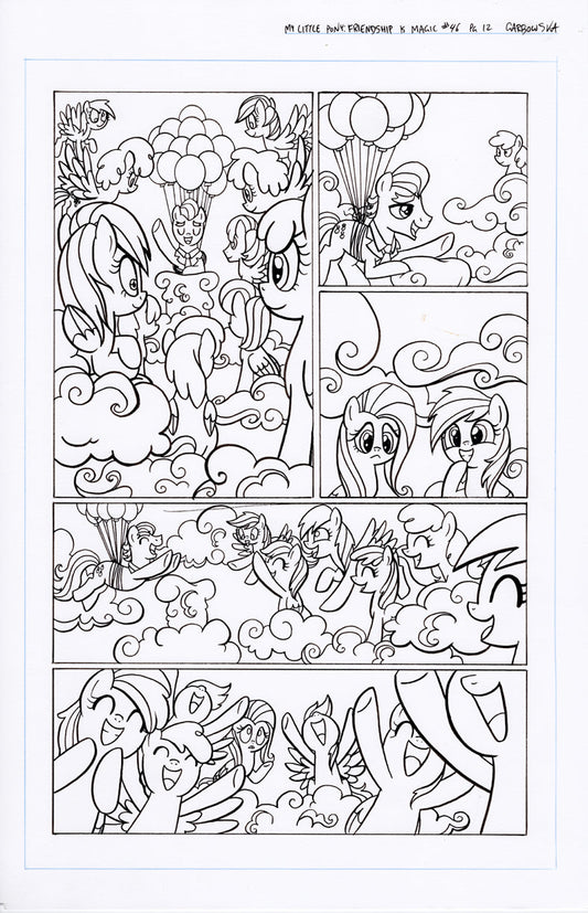 Original Art: MLP Friendship is Magic #46 Pg 12