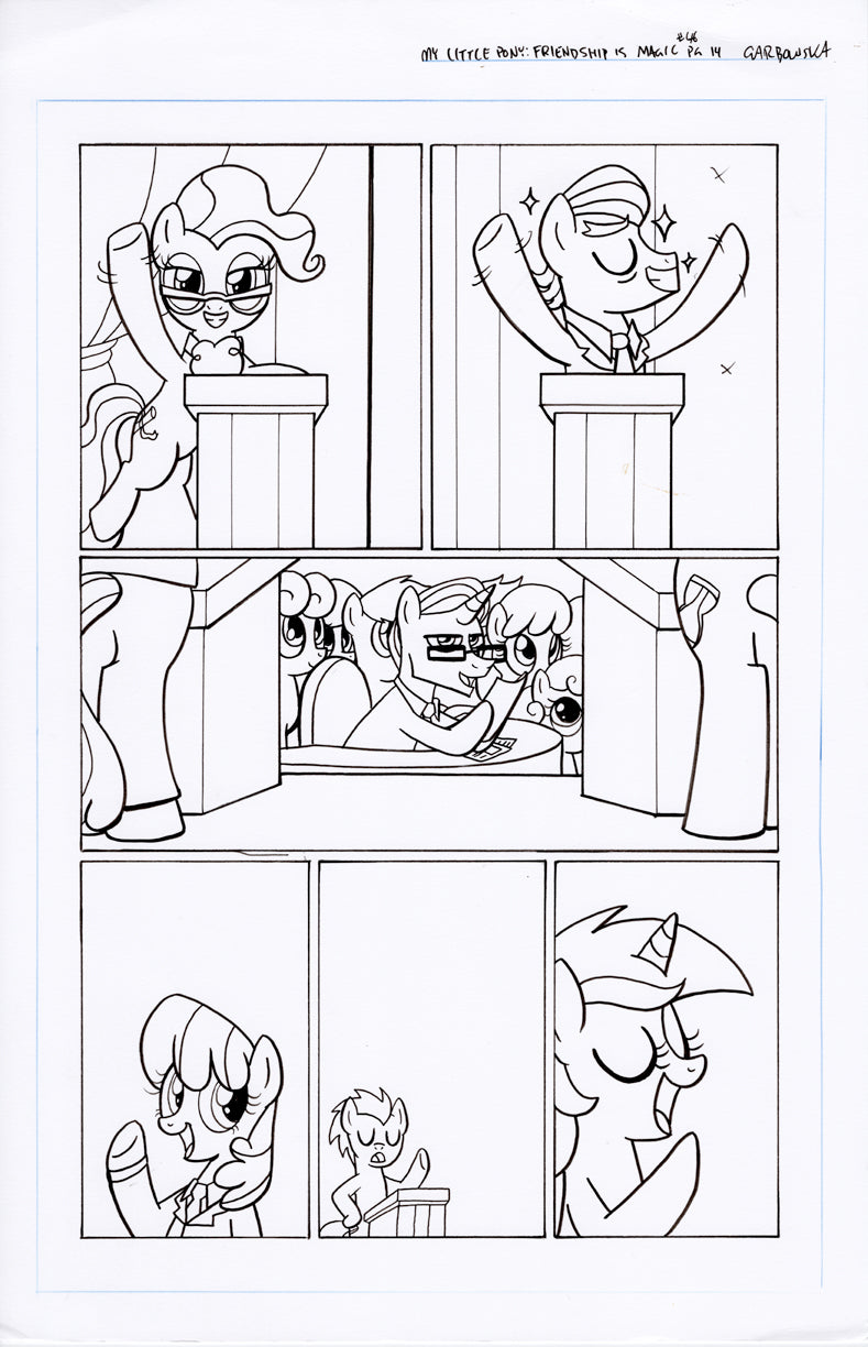 Original Art: MLP Friendship is Magic #46 Pg 14