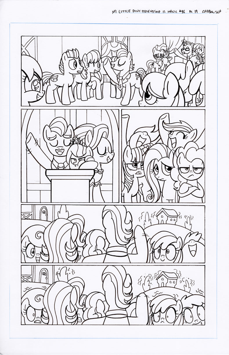 Original Art: MLP Friendship is Magic #46 Pg 19