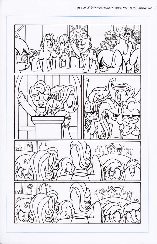 Original Art: MLP Friendship is Magic #46 Pg 19