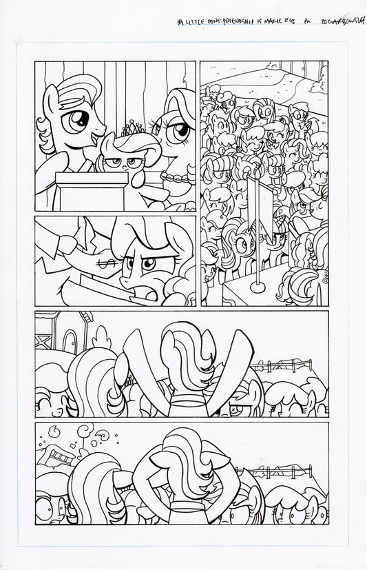 Original Art: MLP Friendship is Magic #46 Pg 20