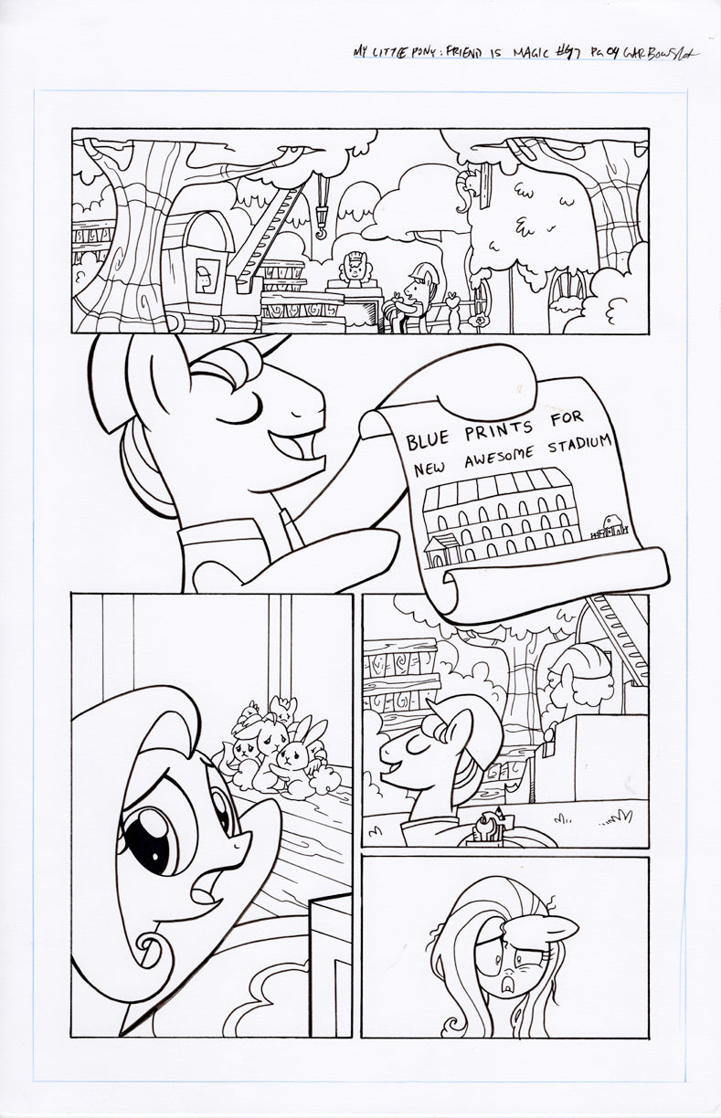 Original Art: MLP Friendship is Magic #47 Pg 04