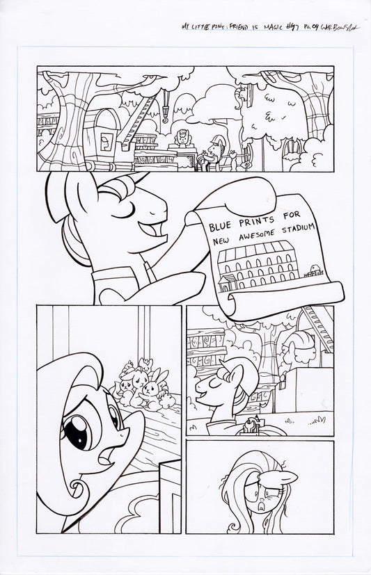 Original Art: MLP Friendship is Magic #47 Pg 04