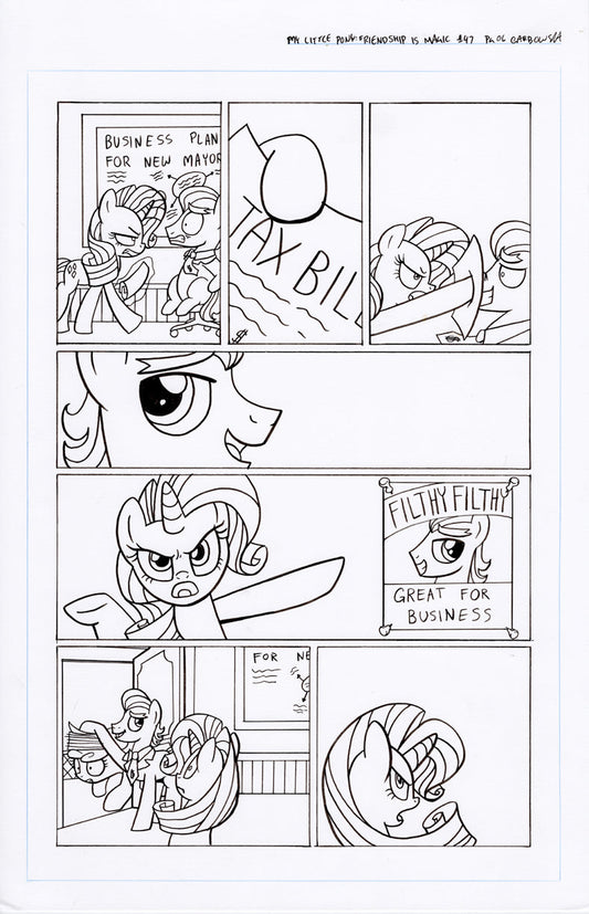 Original Art: MLP Friendship is Magic #47 Pg 06